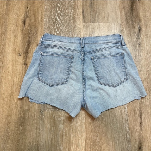 NYJD Cutt Off Shorts Size 6 Jeans Womens Blue Denim Cotton Flat Front Light Blue - Picture 2 of 14